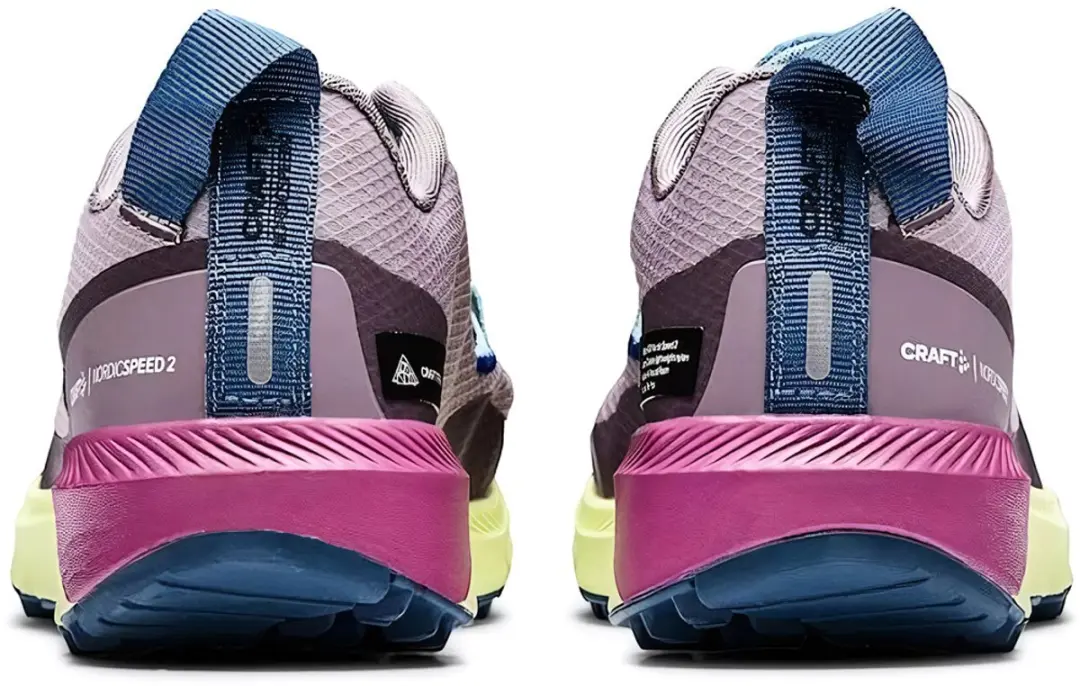 Craft ADV Nordic Speed 2 194722 Damen Laufschuhe - UK 4 - Geel/Lila