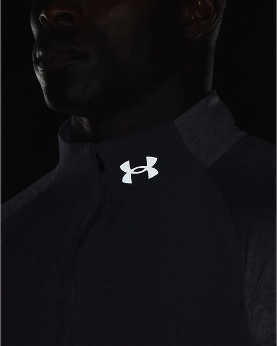 Under Armour Qualifier Run 2.0 HZ Heren Sporttrui - L - Grijs