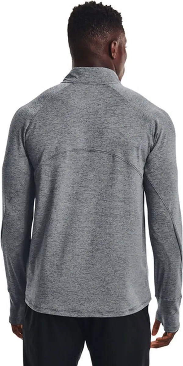 Under Armour Qualifier Run 2.0 HZ Heren Sporttrui - L - Grijs