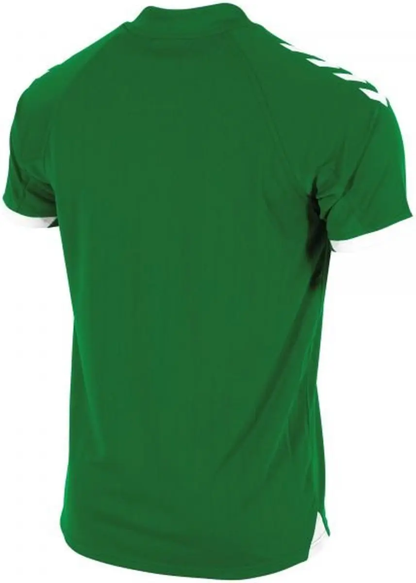 Hummel Fyn Shirt Heren - Groen/Wit L - afbeelding 6 van 6