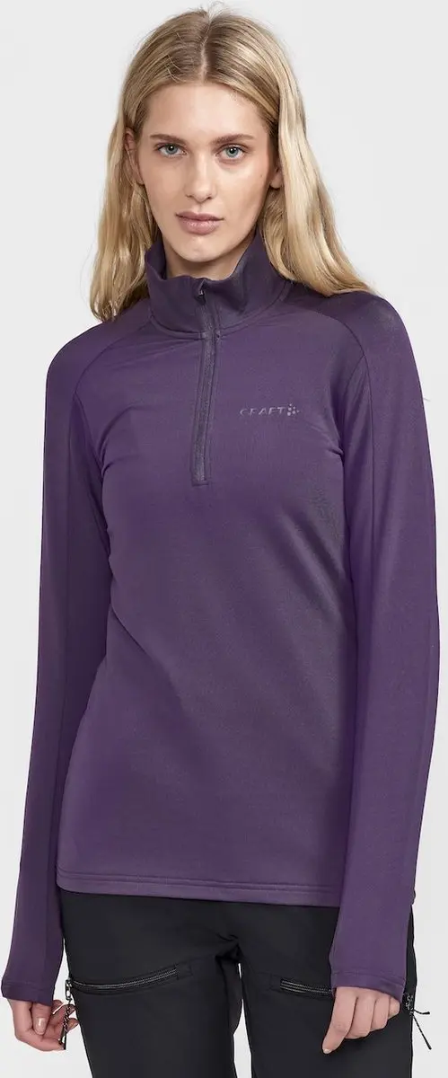Craft Core Gain Midlayer Shirt - Paars