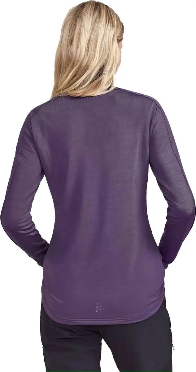 Craft Core Gain Midlayer Shirt - Paars - afbeelding 6 van 6