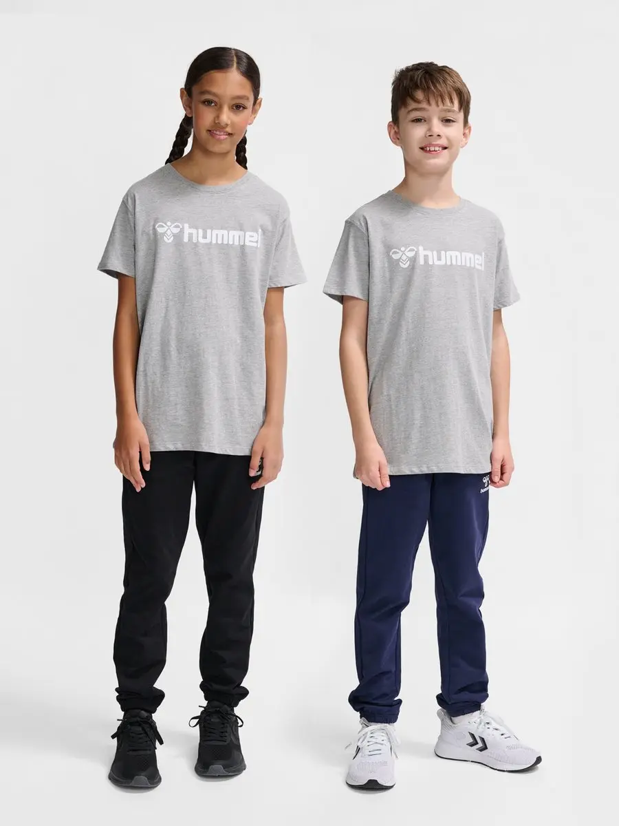 Hummel T-Shirt 164 - Biologisch katoen Grey