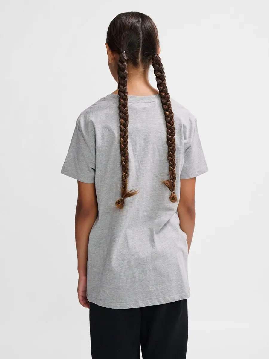 Hummel T-Shirt 164 - Biologisch katoen Grey