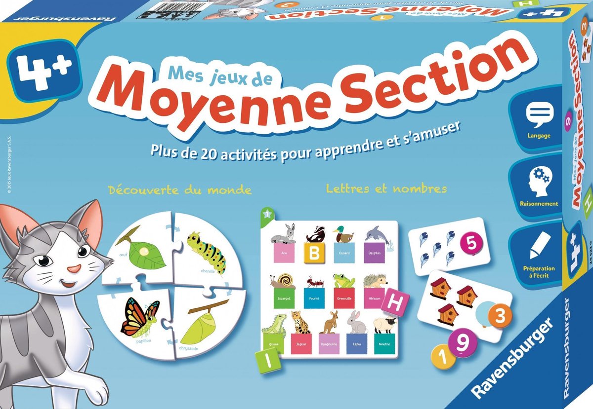 Educatief Spel Ravensburger My Medium Section Games (FR)