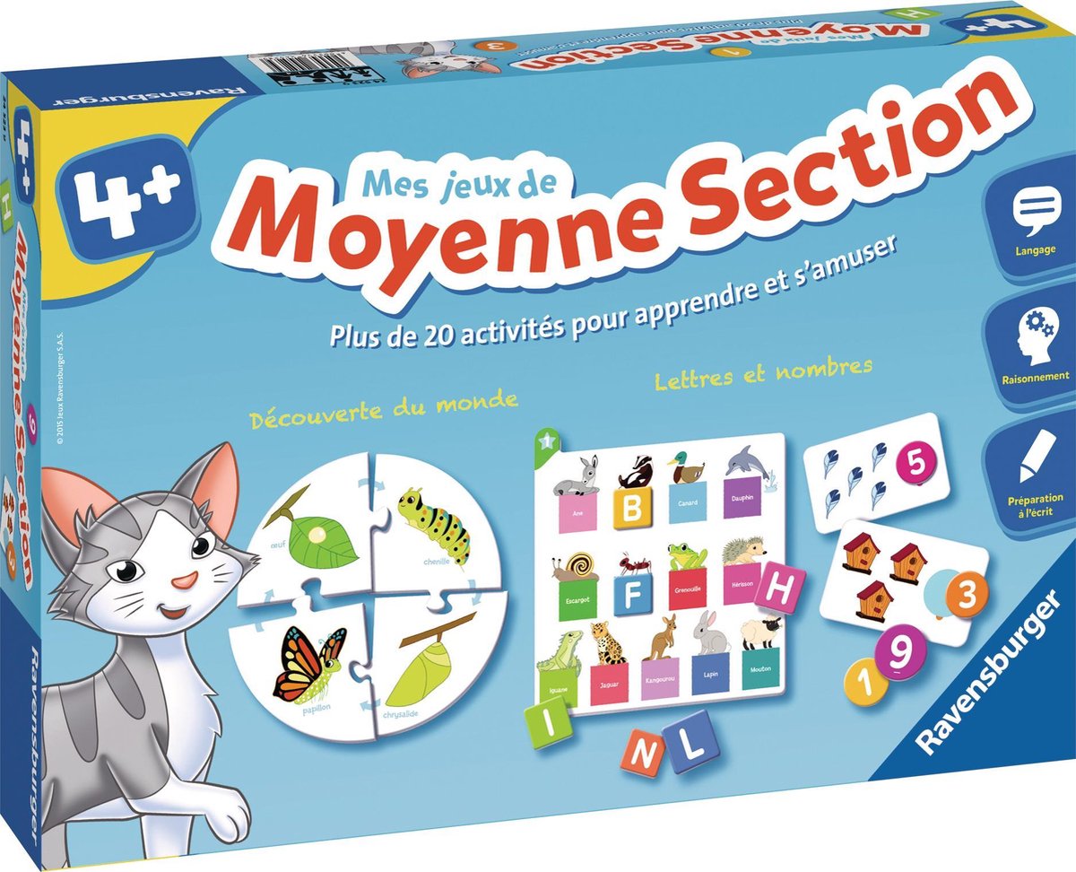 Educatief Spel Ravensburger My Medium Section Games (FR)