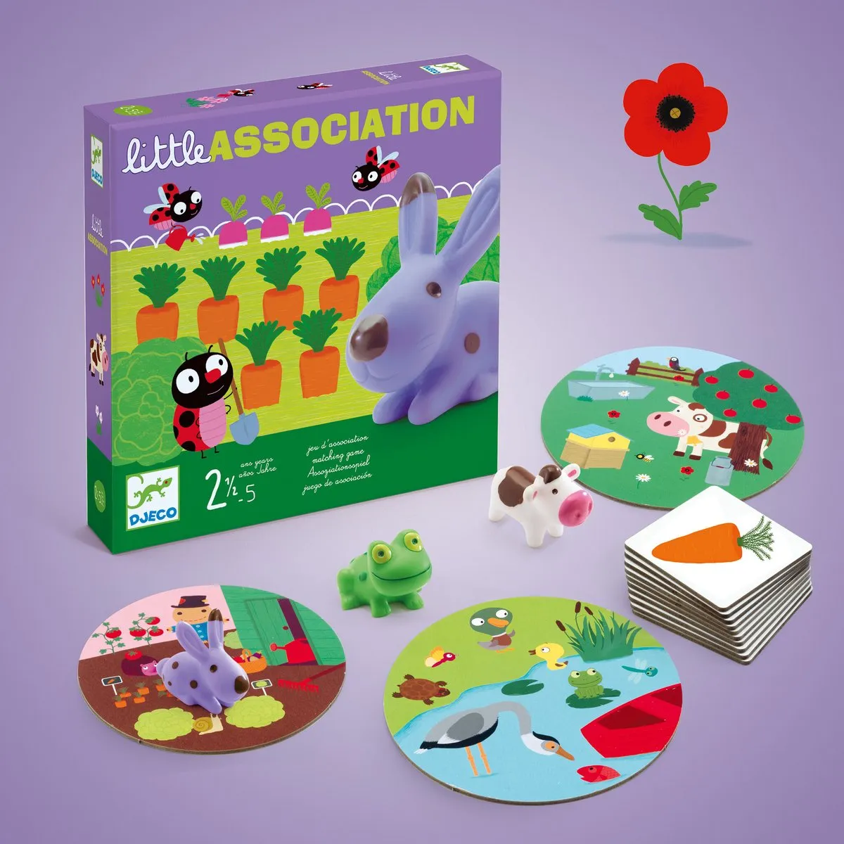 Djeco Little Association Associatiespel 5751 - Multicolor