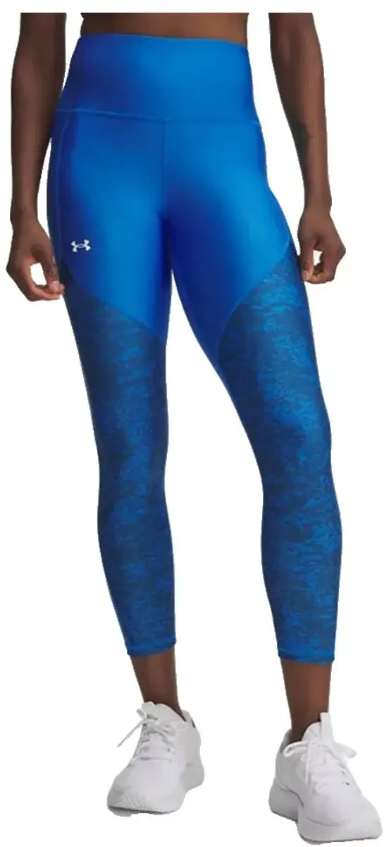 Under Armour Tech Print Panel Ankle Leggings - S - Blue - afbeelding 6 van 6