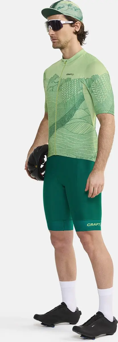 Craft Adv Endur Bib Shorts heren - Maat M - Groen