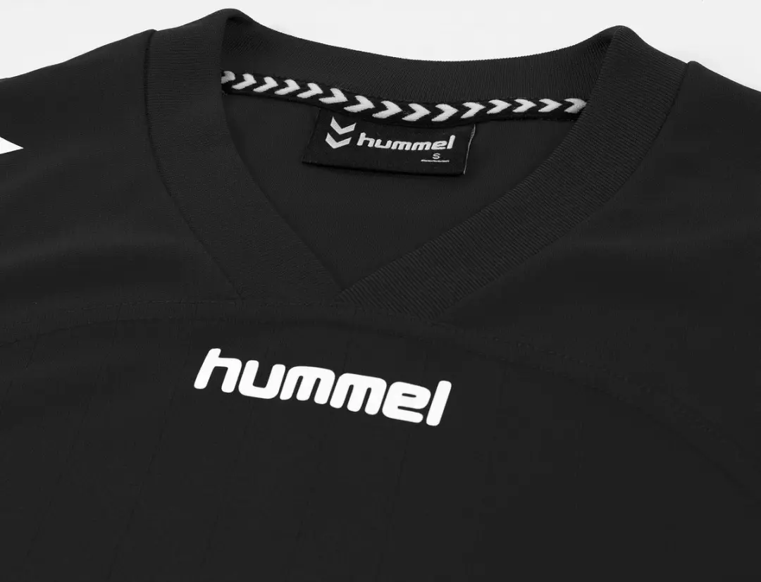 Hummel Fyn Shirt Dames Korte Mouw - Zwart/Wit XL - afbeelding 6 van 6