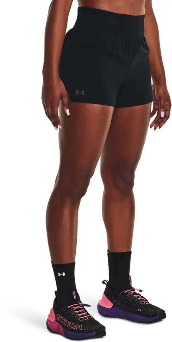 Under Armour UA Run Stamina 3" Short - Dames - L - Zwart