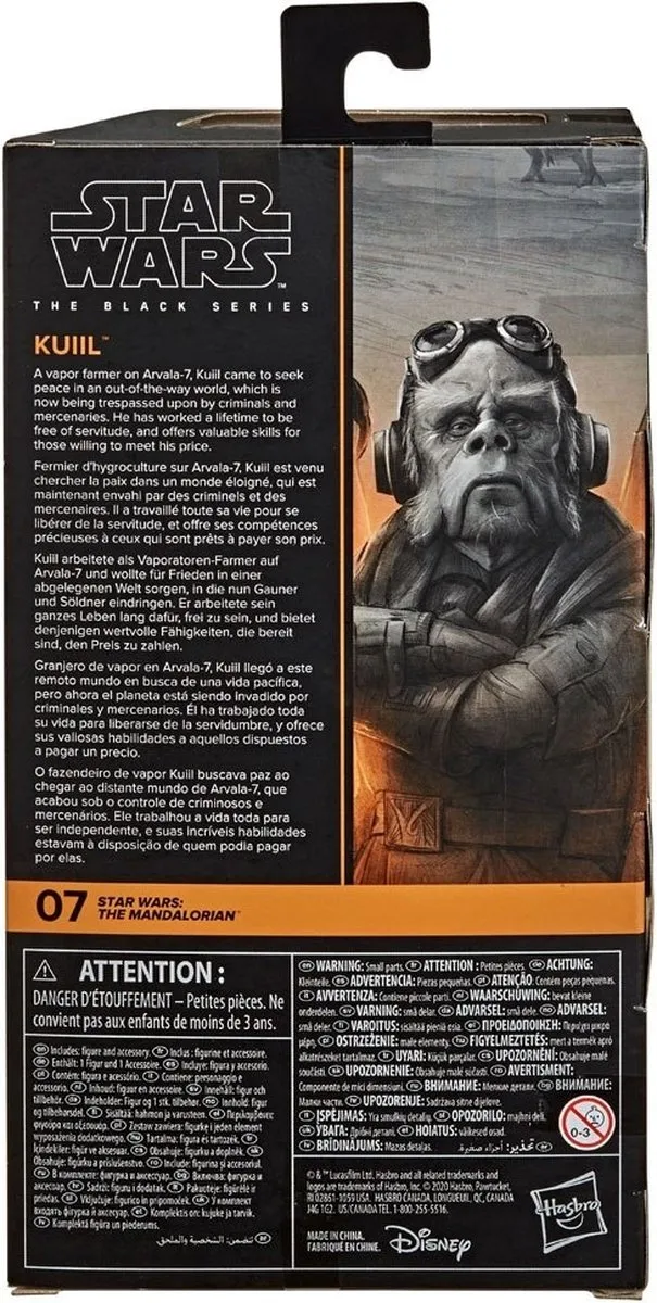 Star Wars Black Series Kuiil Speelfiguur 15cm F1306 - Multicolor