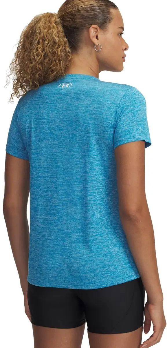 Under Armour Tech SSV-Twist Sportshirt Dames - Blauw - L