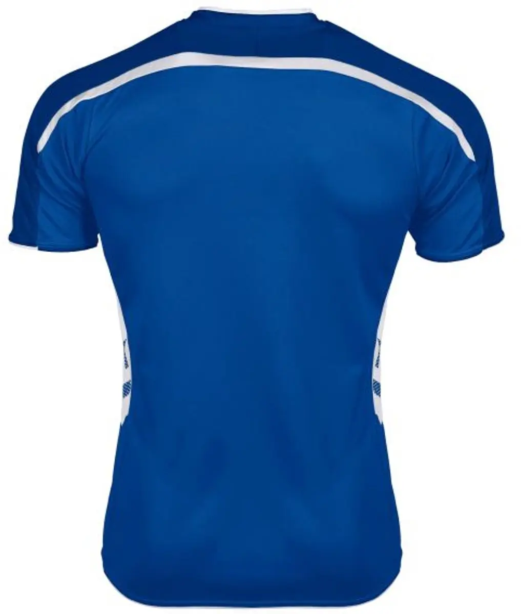 Hummel Preston S/S Sportshirt - XXL - Blauw