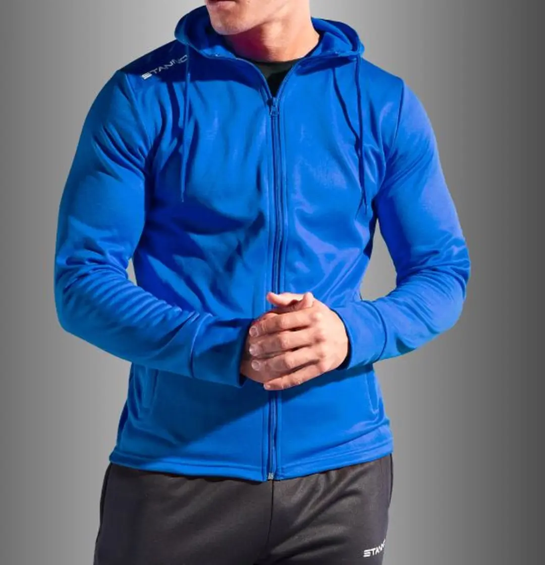 Stanno Field Hooded Full Zip Top - L - Blauw - afbeelding 6 van 6