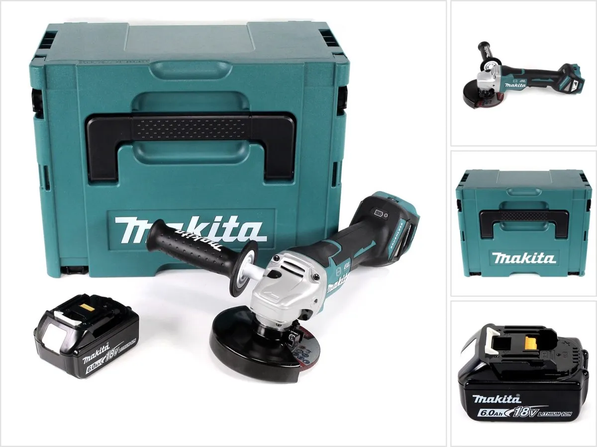 Makita DGA 517 G1J Haakse Slijper 18V 125mm