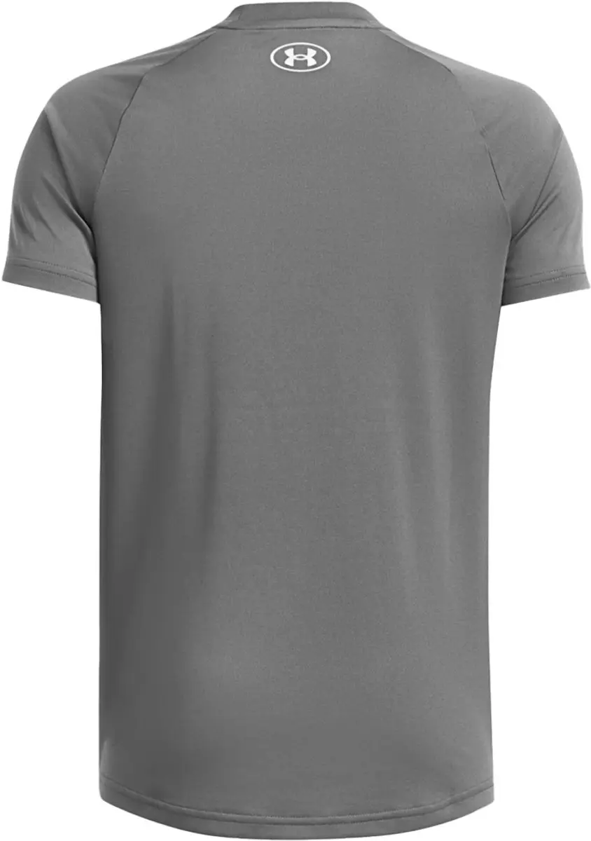 Under Armour UA Tech 2.0 SS Unisex Sportshirt 1363284-025 - Grijs/Wit