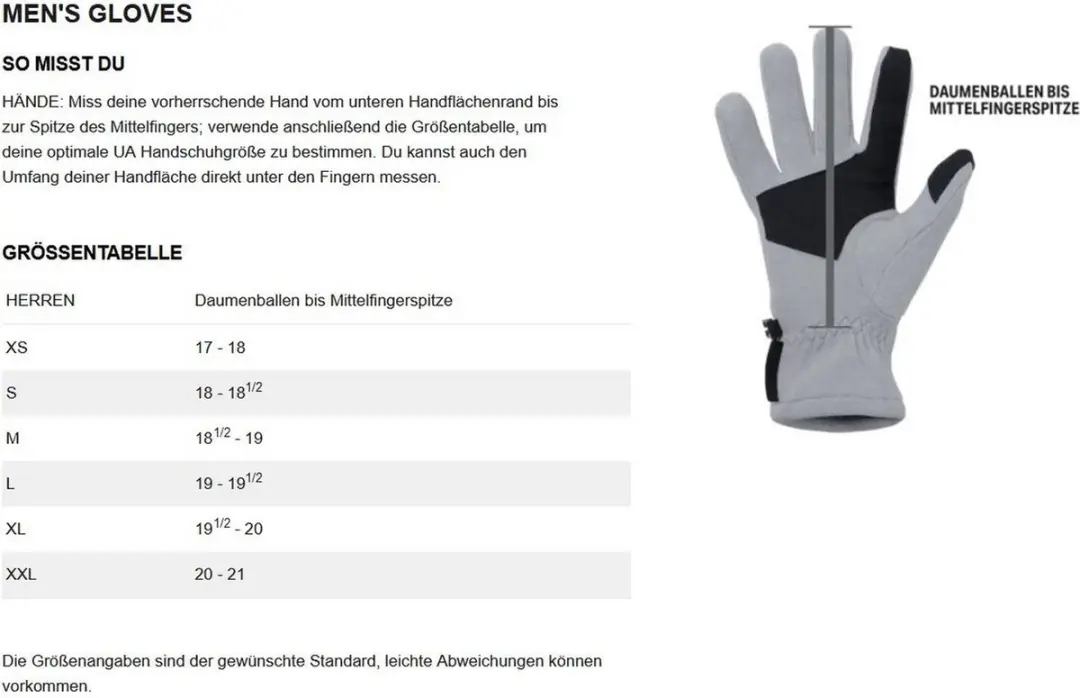 Under Armour Medal White Golf Handschoen M - Wit/Zwart