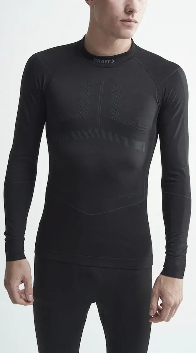 Craft Active Intensity CN L/S Thermoshirt Heren - S - Zwart