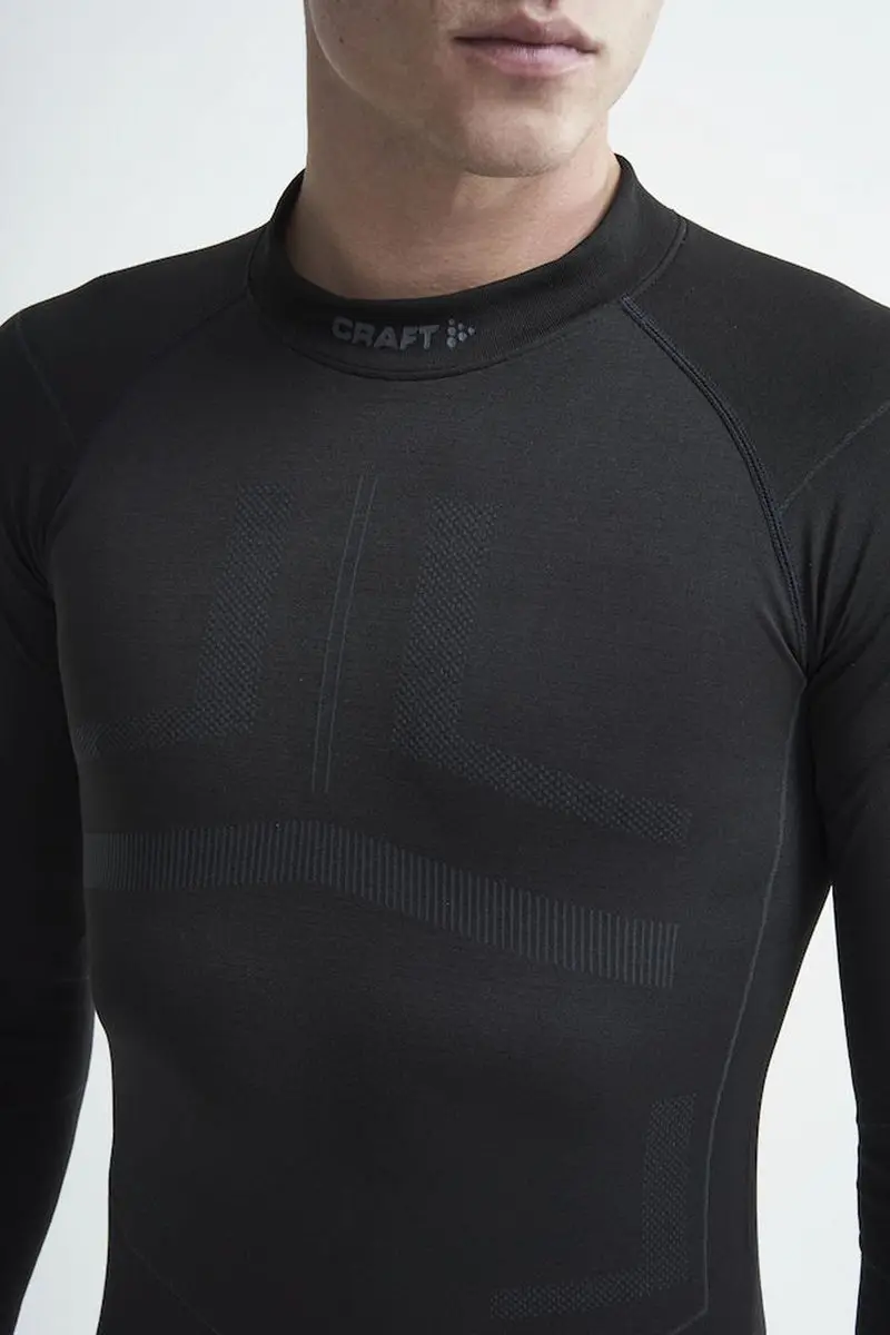 Craft Active Intensity CN L/S Thermoshirt Heren - S - Zwart