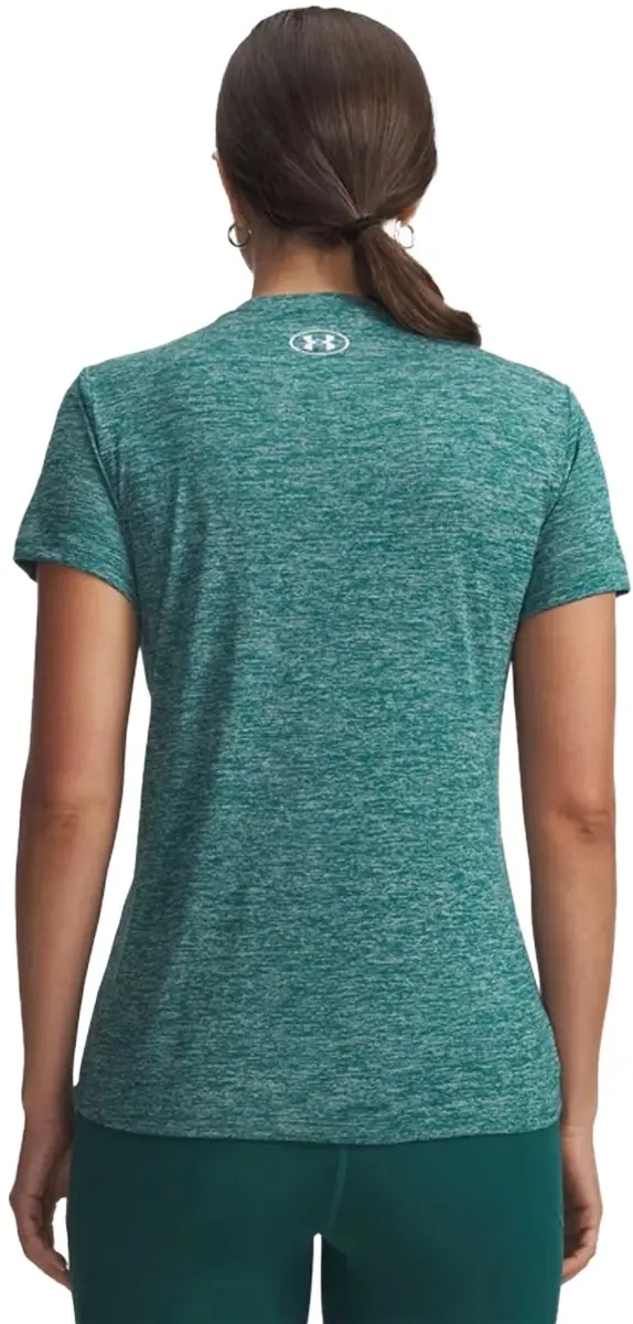 Under Armour Tech Twist Shirt Dames - M - Donkergroen