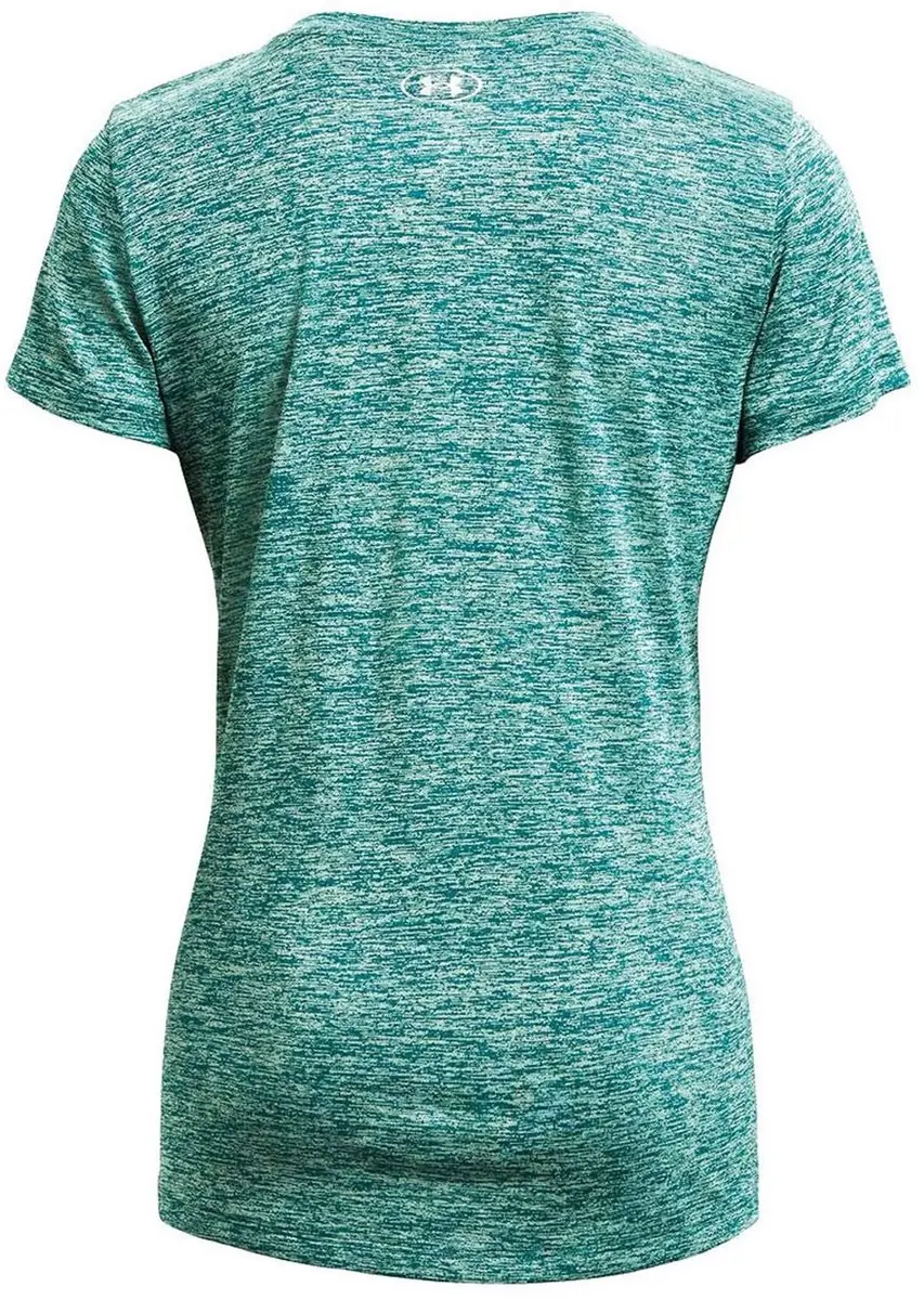 Under Armour Tech Twist Shirt Dames - M - Donkergroen