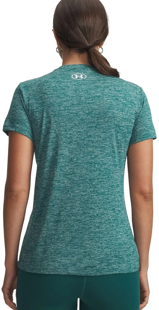 Under Armour Tech Twist Shirt Dames - M - Donkergroen