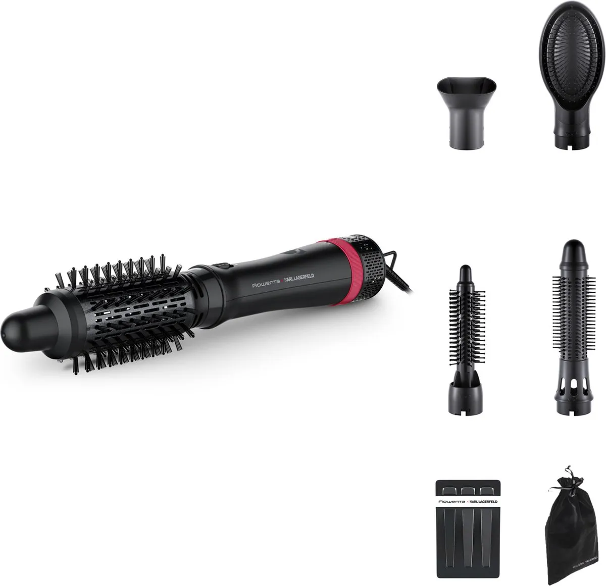 Rowenta x KARL LAGERFELD Express Style CF635L Heteluchtborstel 800W