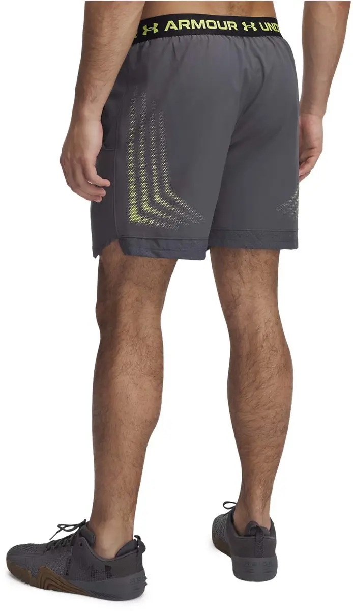 Under Armour Vanish Woven 6In Graphic Shorts - Trainingsbroek XL - Grijs