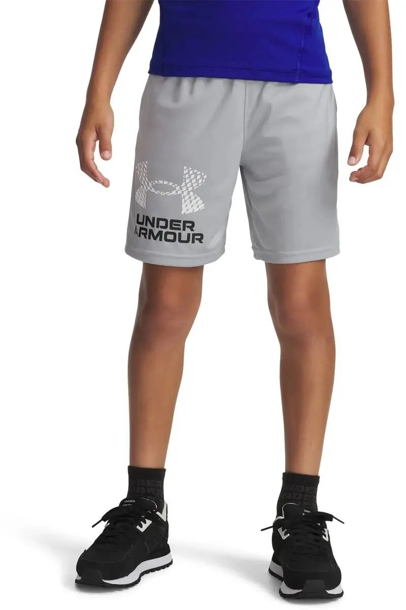 Under Armour UA Tech Logo Shorts 122 - Grijs