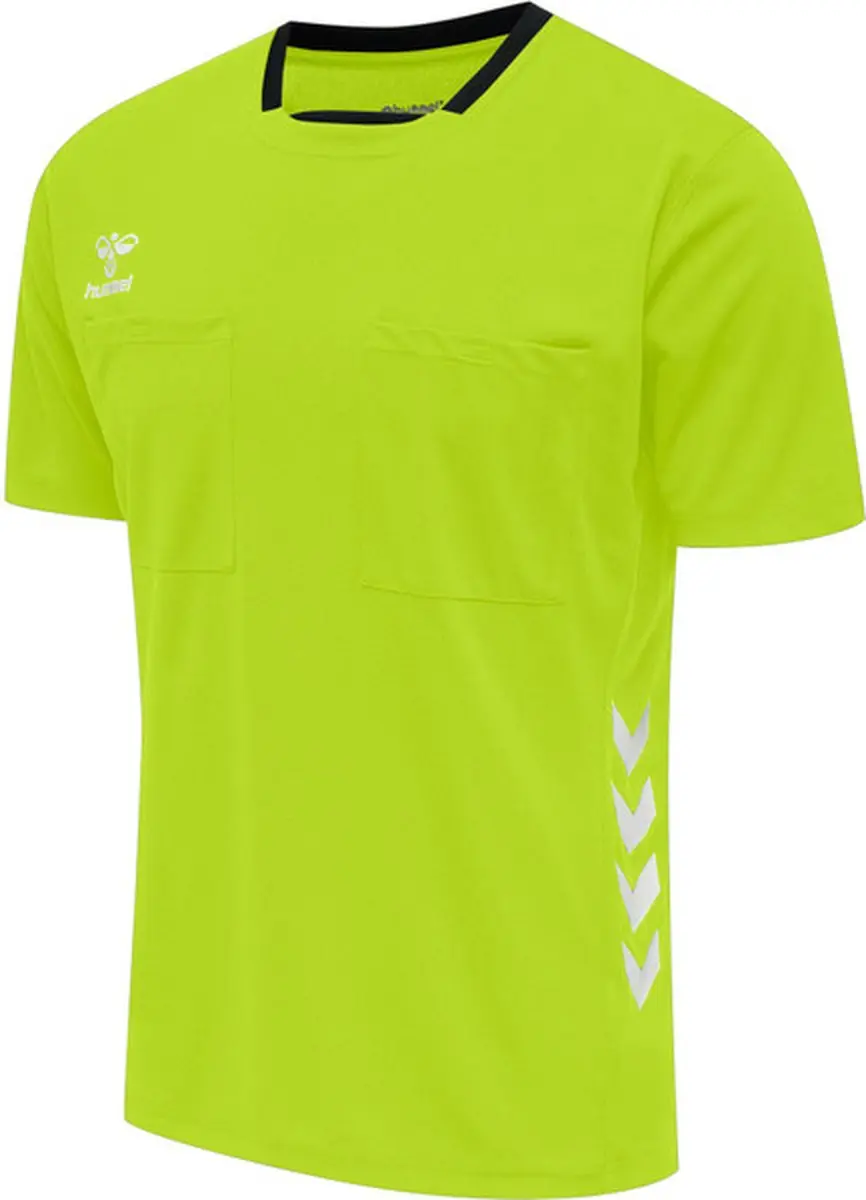 Hummel Referee Chevron SS Jersey Heren - Geel - XXL