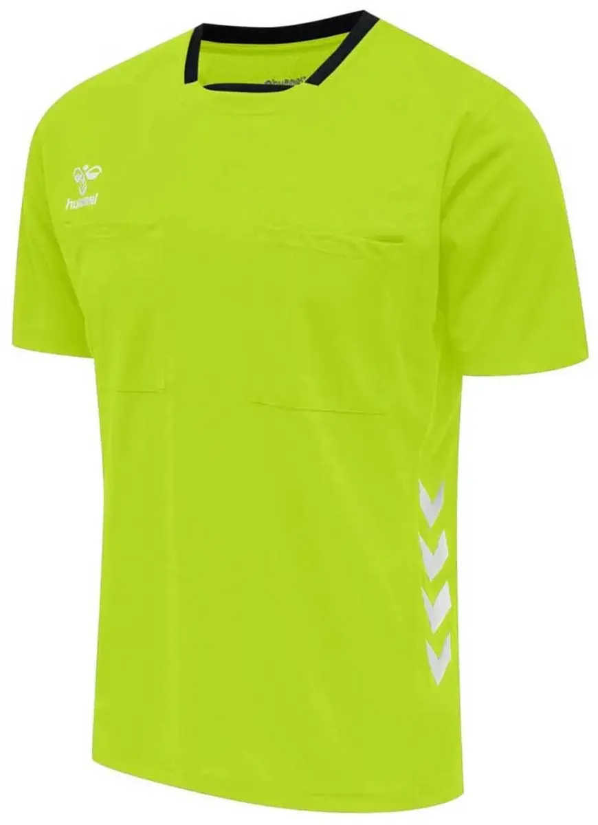 Hummel Referee Chevron SS Jersey Heren - Geel - XXL - afbeelding 6 van 6