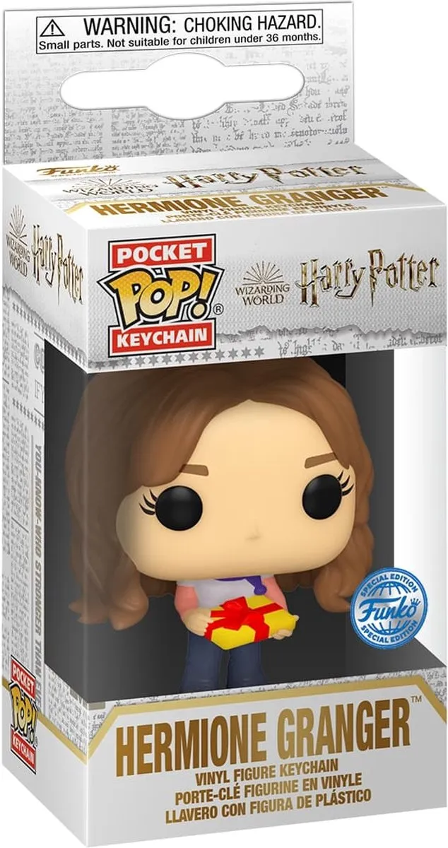 Funko Pocket Pop! Harry Potter Hermione Holiday - Veelkleurig - afbeelding 4 van 4