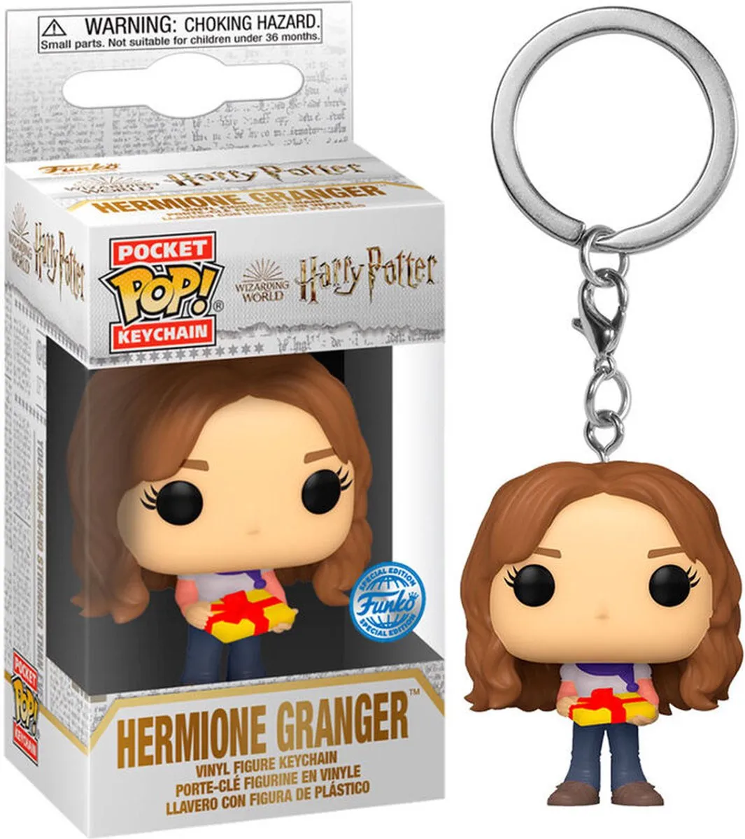Funko Pocket Pop! Harry Potter Hermione Holiday - Veelkleurig - afbeelding 2 van 4