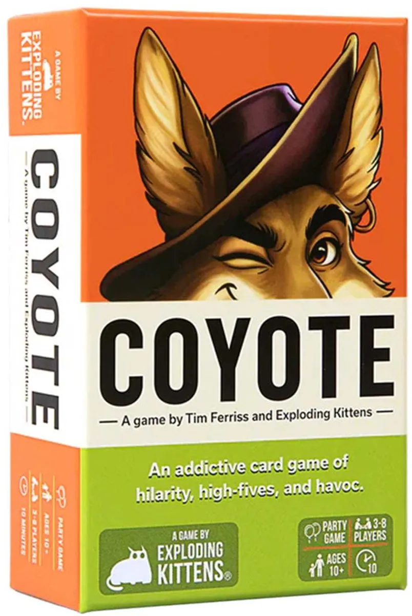 Asmodee Coyote Kaartspel - 3 tot 8 Spelers