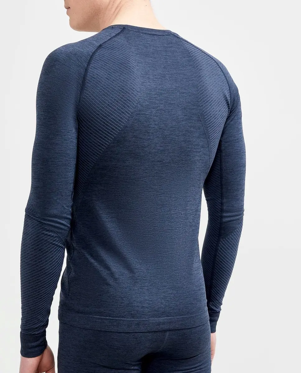 Craft Core Dry Active Comfort LS Thermoshirt Heren XL - Donkerblauw - afbeelding 6 van 6