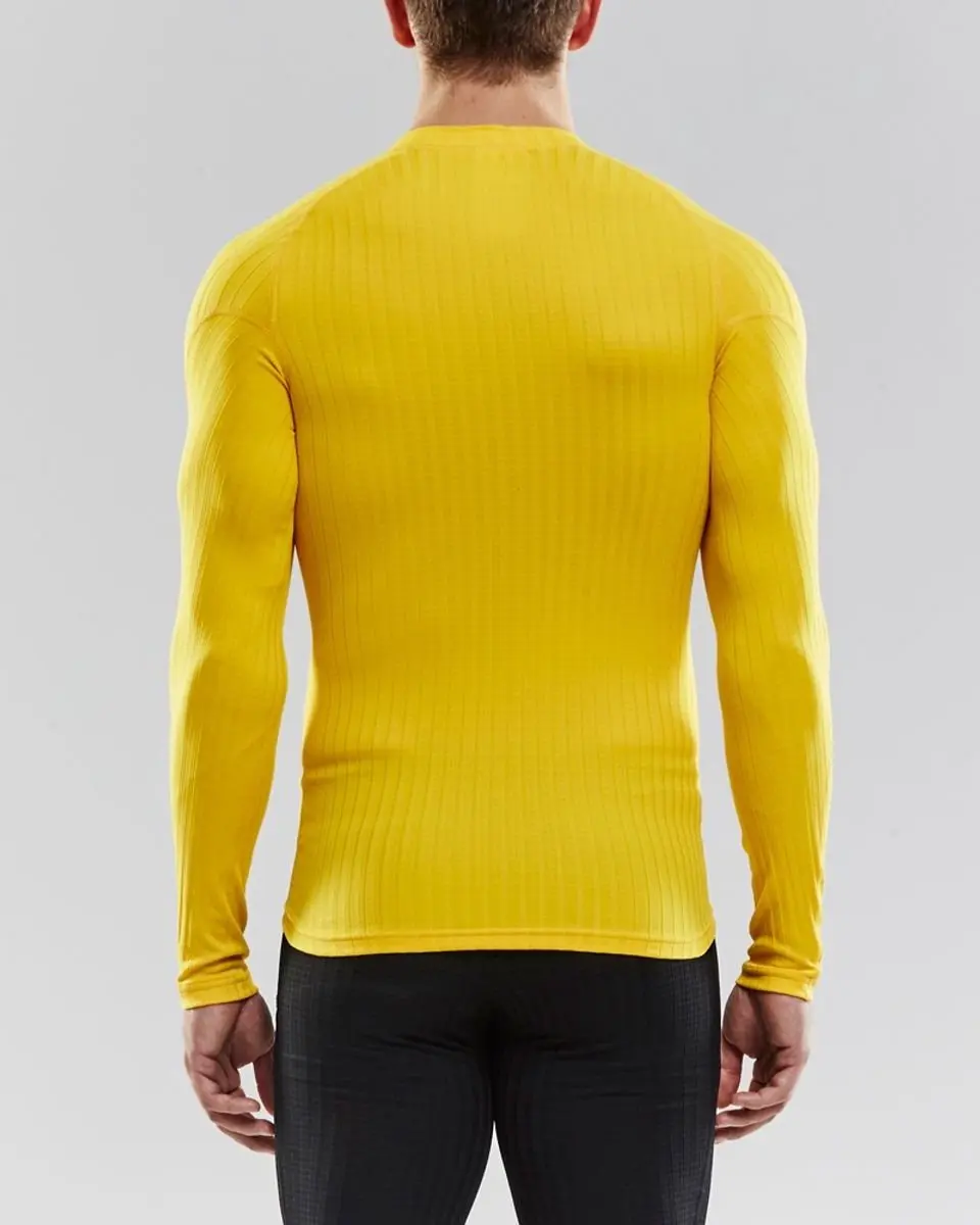 Craft Progress Baselayer Shirt Heren - Lange mouw - Geel - XL