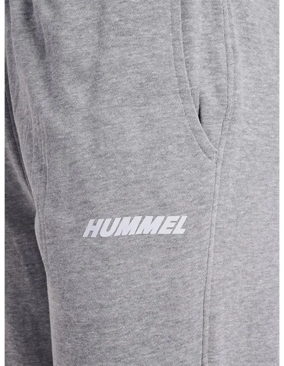 Hummel Hmlelemental Regular Pants Trainingsbroek - S - Grey Melange - afbeelding 6 van 6