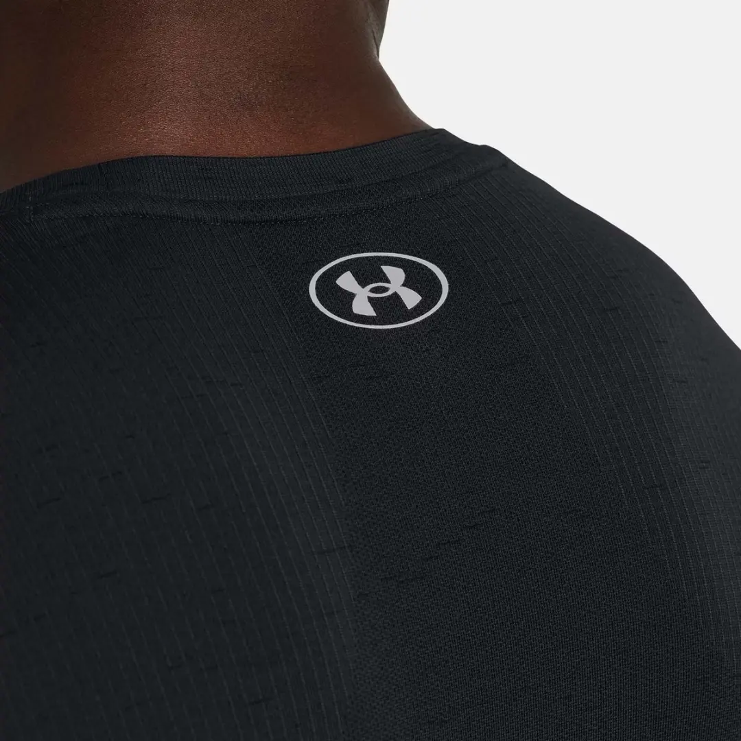Under Armour UA Vanish Seamless Korte Mouw T-shirt - Zwart