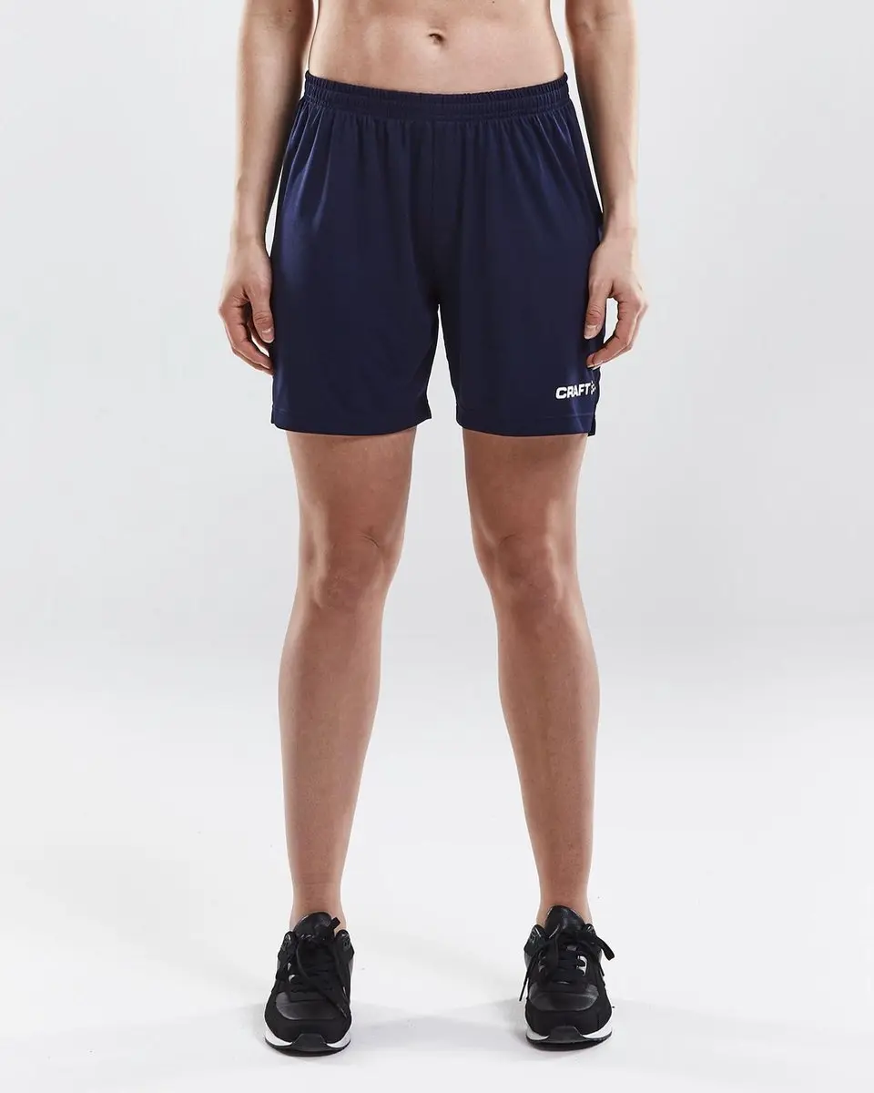 Craft Squad Short Dames Sportbroek S - Blauw/Wit