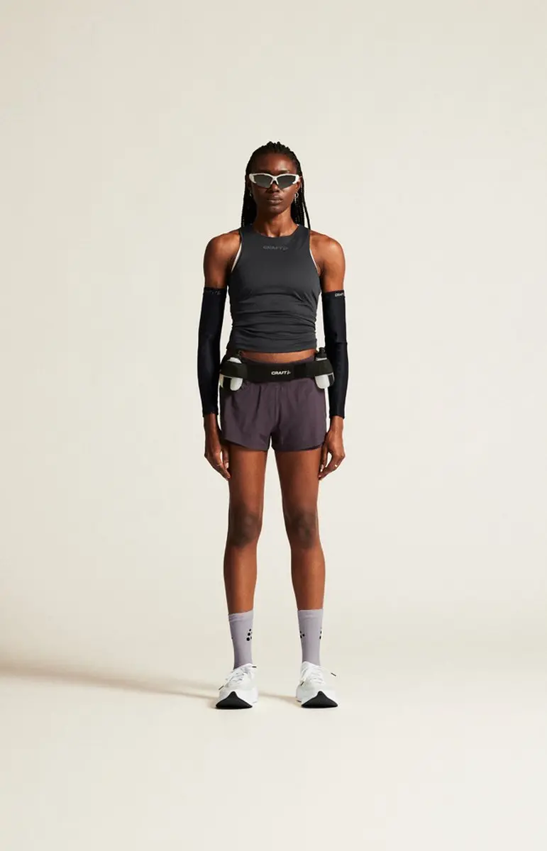 Craft Core Essence Singlet 2 W Dames Sportshirt - M - Zwart