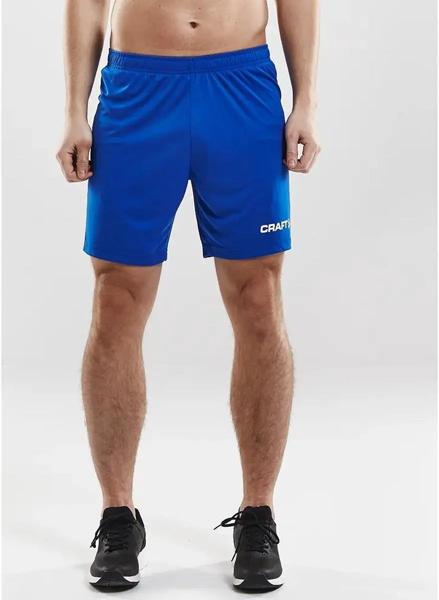 Craft Squad Short Heren Sportbroek XXL - Blauw/Wit