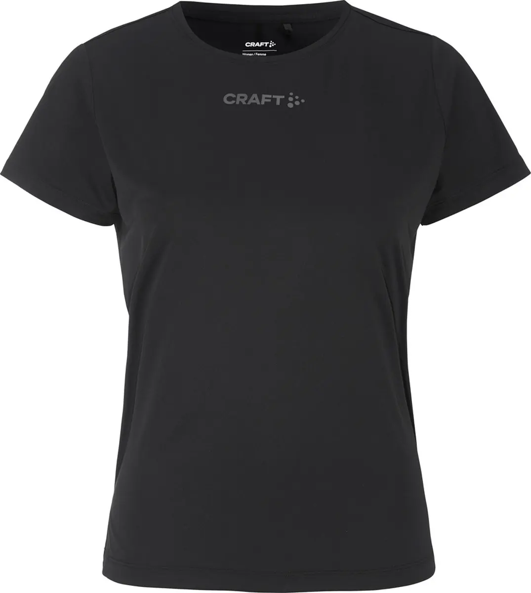 Craft Core Essence SS Tee 2 Dames Sportshirt - XL - Zwart