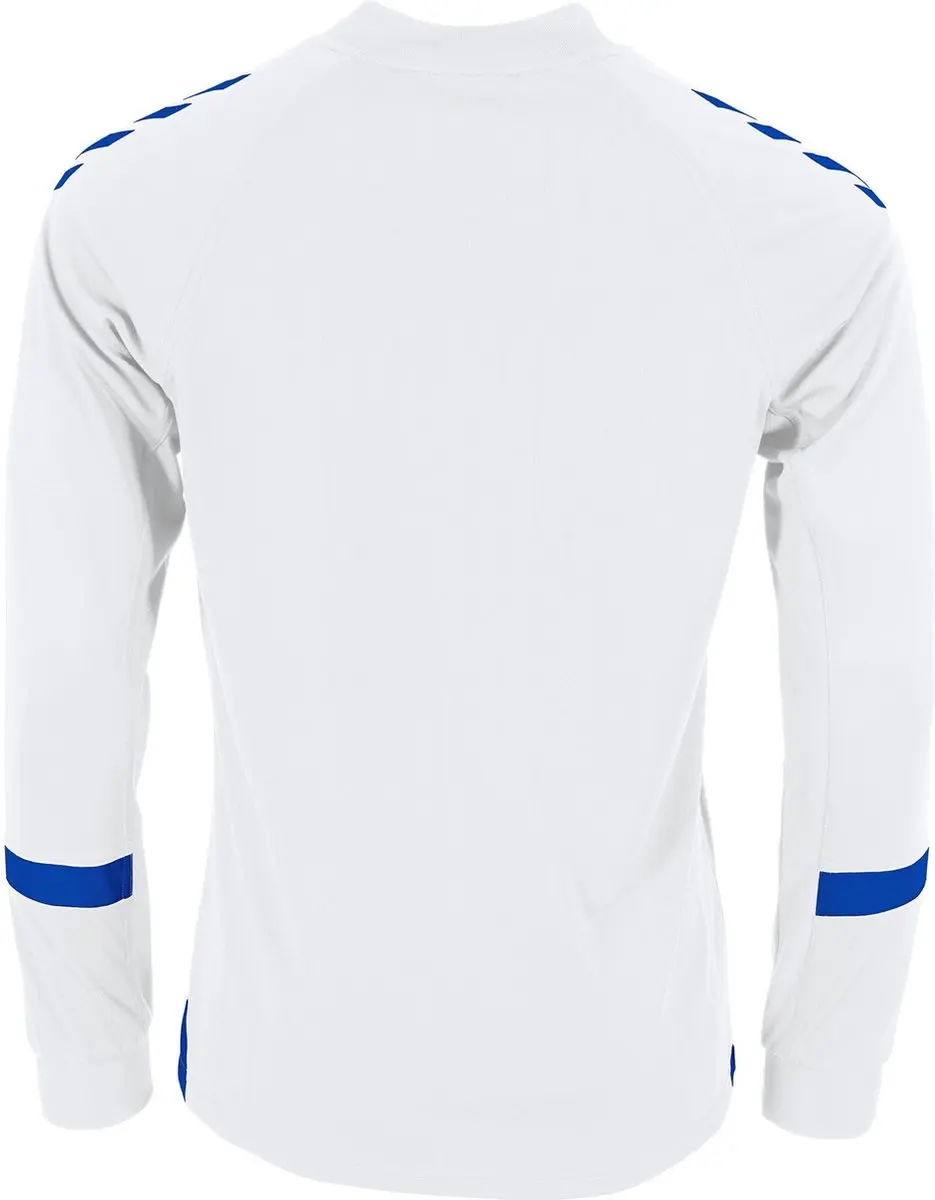 Hummel Fyn Voetbalshirt Lange Mouw Kinderen 140 - Wit/Royal