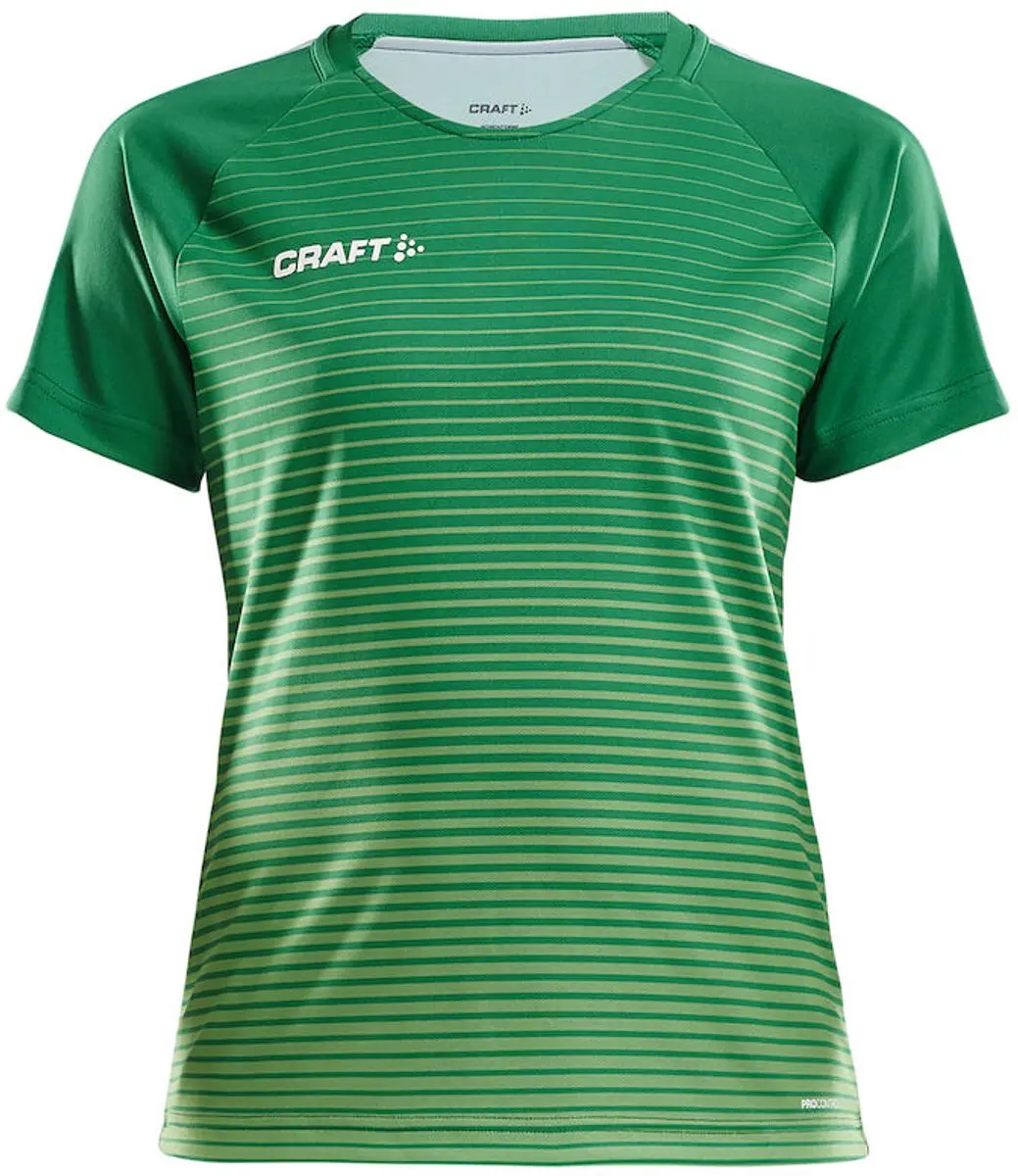 Craft Pro Control Stripe Shirt Dames - Groen L - afbeelding 6 van 6