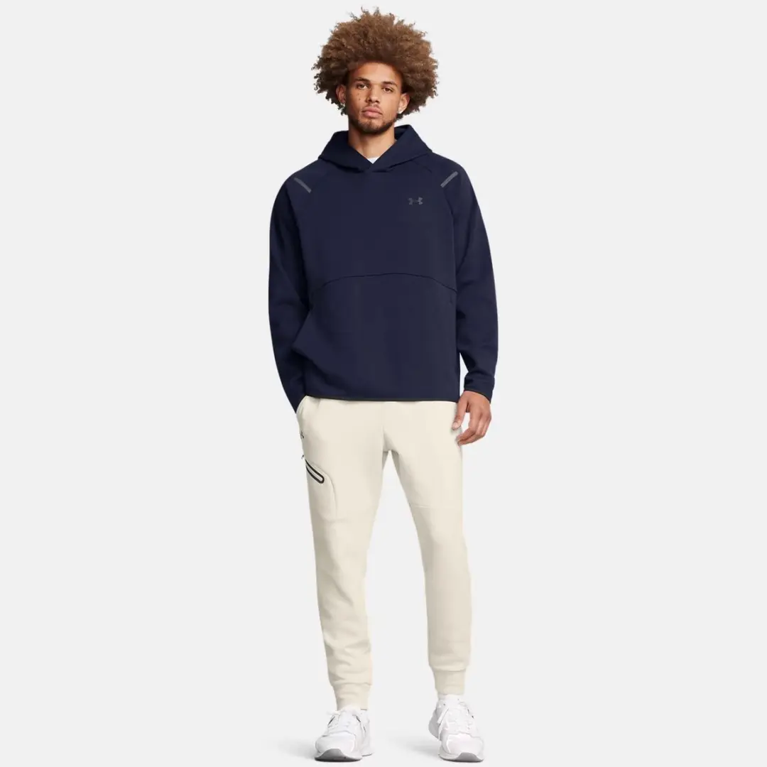 Under Armour UA Unstoppable FLC JGR Trainingsbroek L - Wit