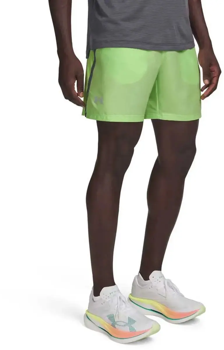 Under Armour Launch 7" Korte Broek - L - Groen - afbeelding 6 van 6