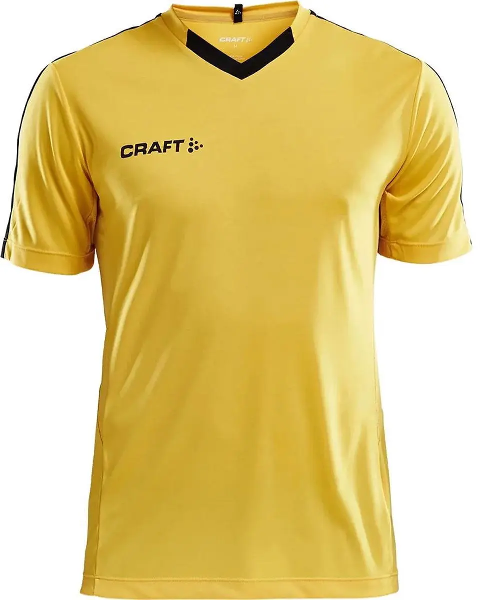 Craft Progress Contrast Shirt Heren - Geel/Zwart XS