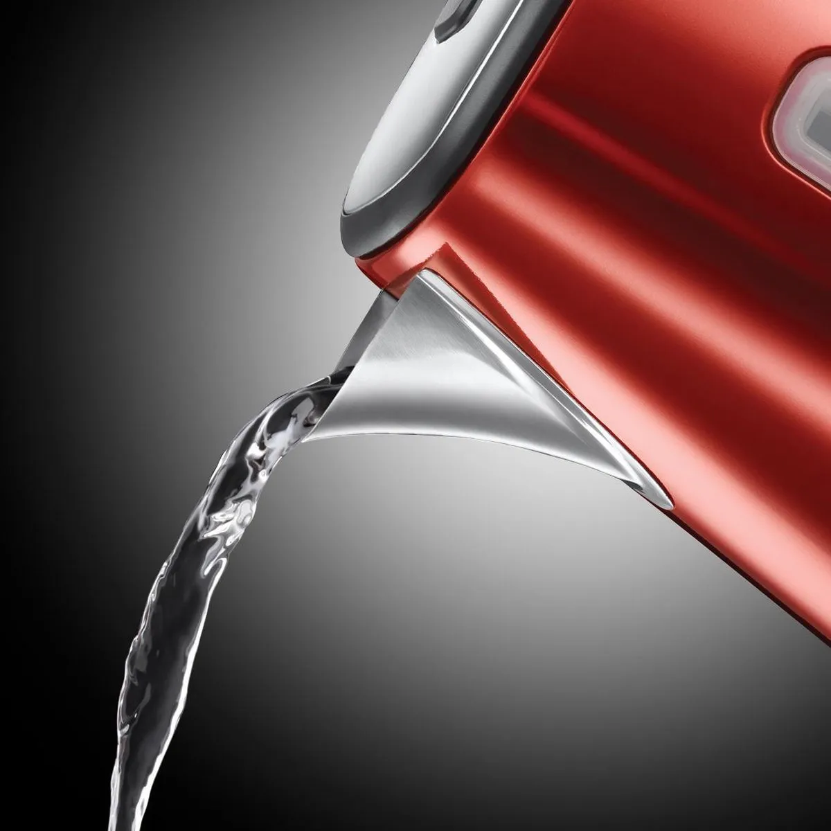 Russell Hobbs Luna Solar Red Waterkoker 2400W - 1.7L - Rood