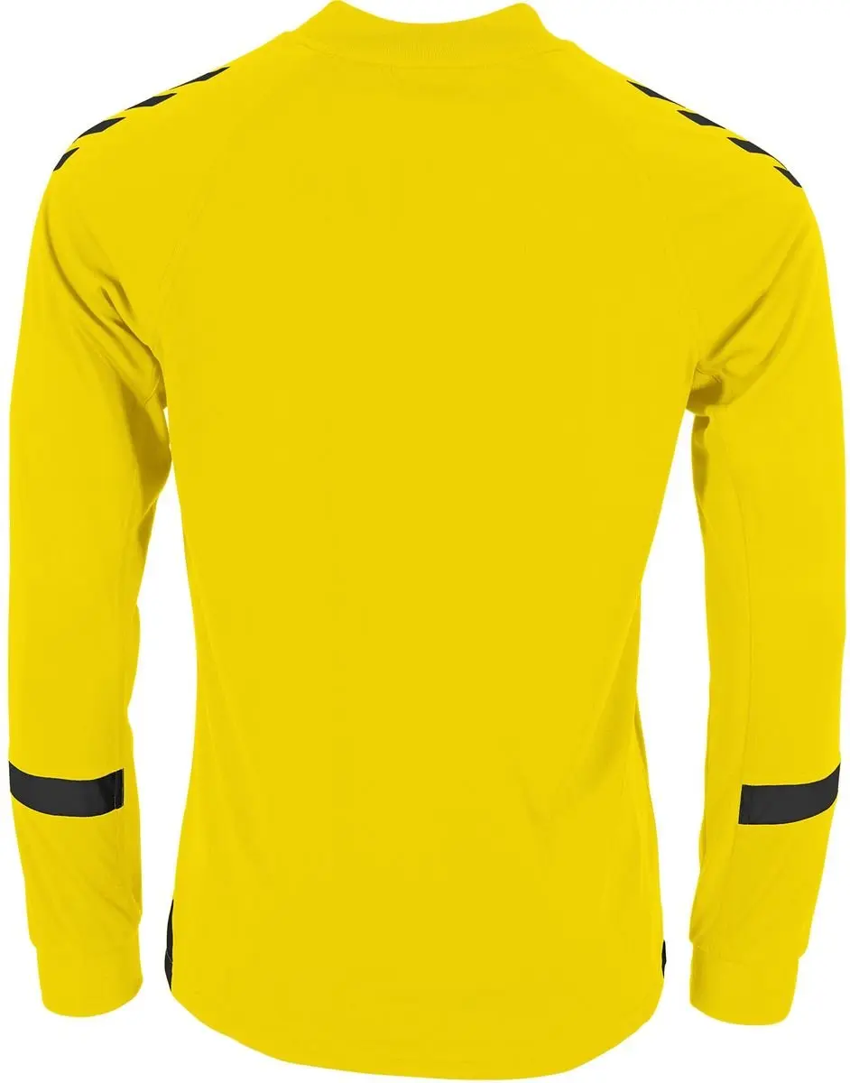 Hummel Fyn Voetbalshirt Lange Mouw Heren - Geel/zwart XXL